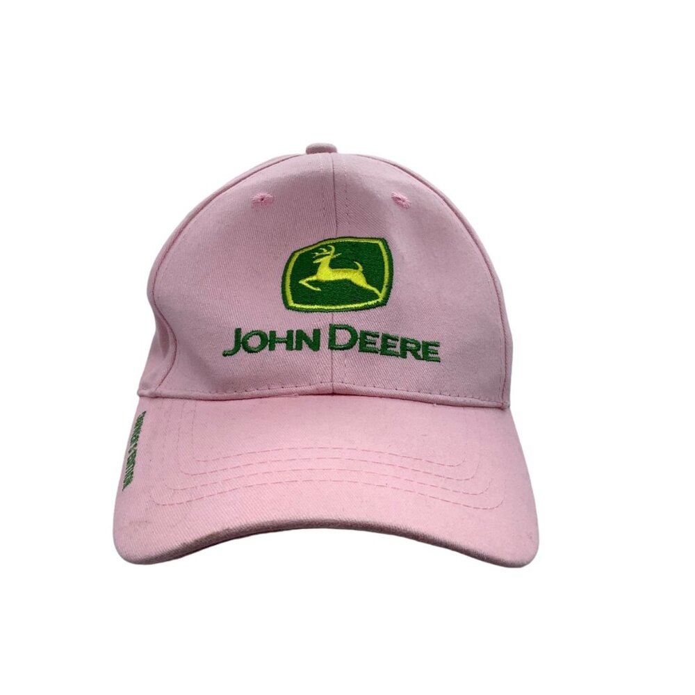 John Deere‎ Pink Cotton Owners Edition Baseball Cap Adult Adjustable Strap OS